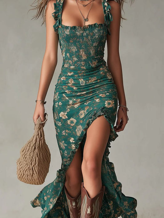 Sophisticated Dress - Navy blue / XS