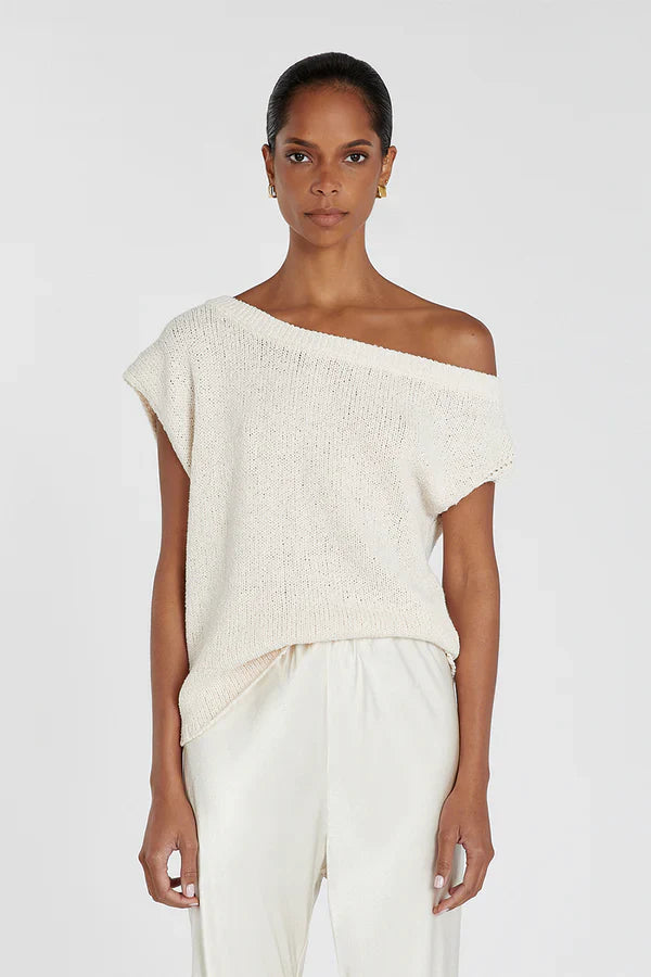 NATURAL KNIT TOP