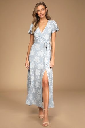 Isadora Organza Keyhole Maxi Dress