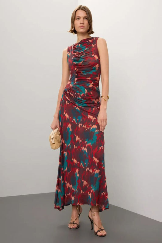 Livia Silk Charmeuse Dress