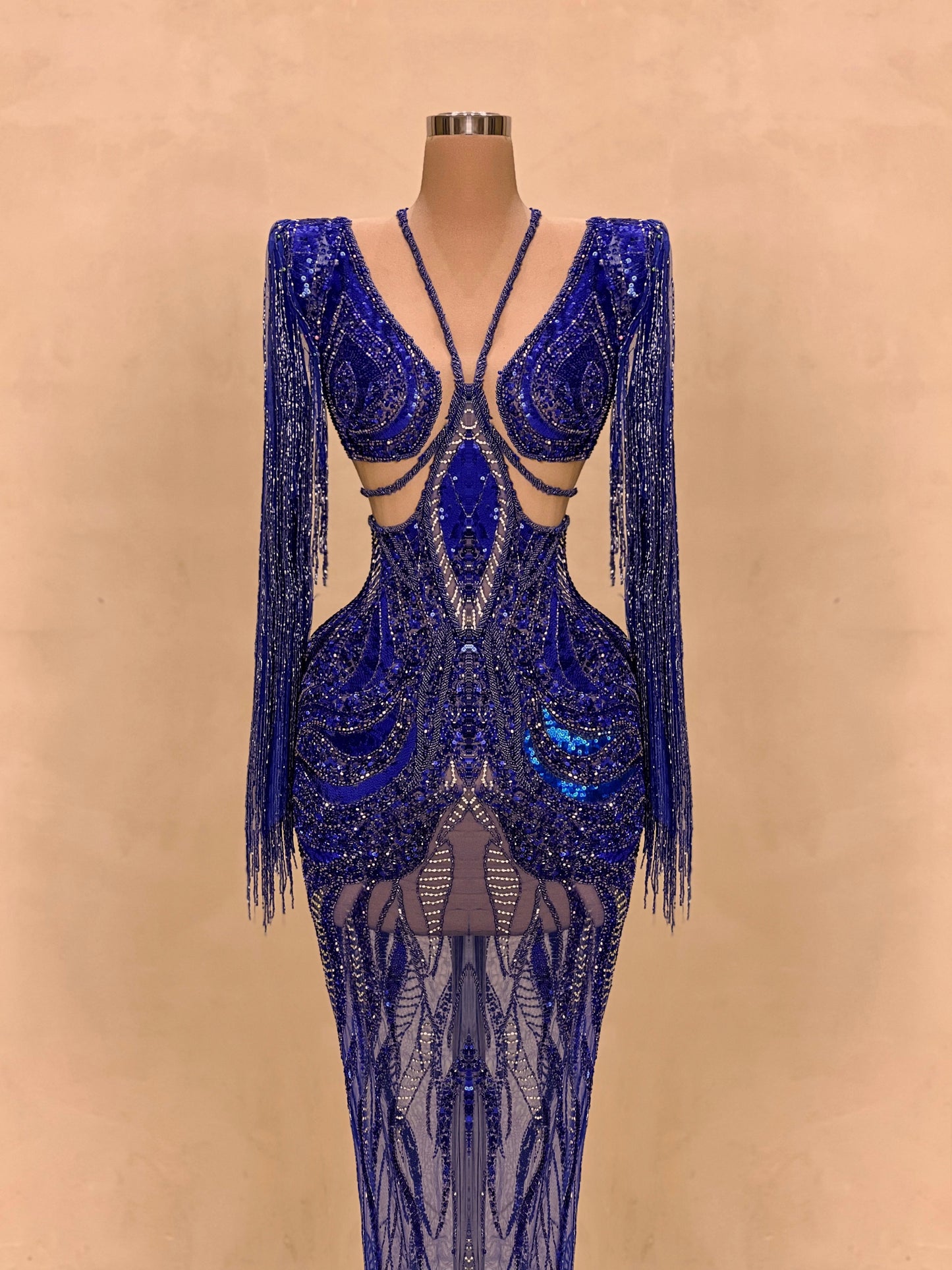 133 Margot Crepe Evening Dress