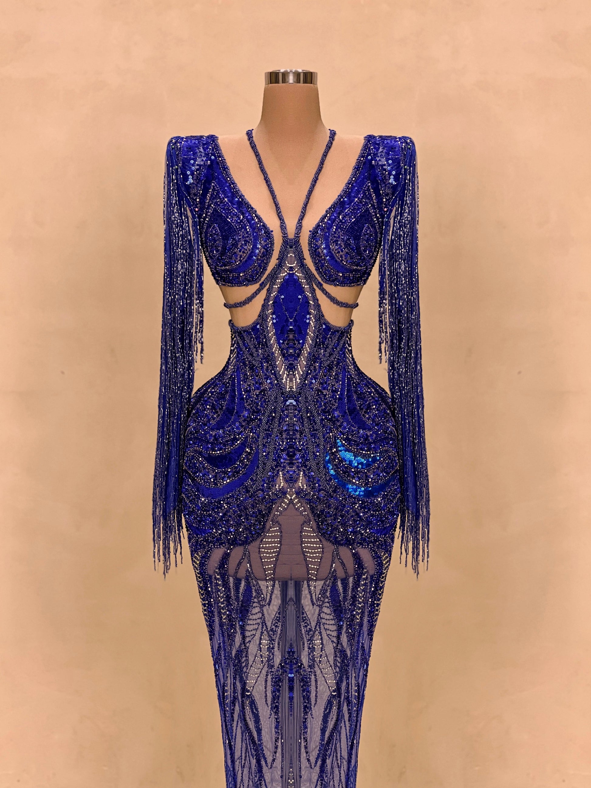 133 Margot Crepe Evening Dress