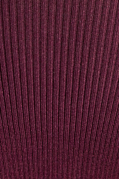 Chic Staple Ribbed Knit Skater Dress