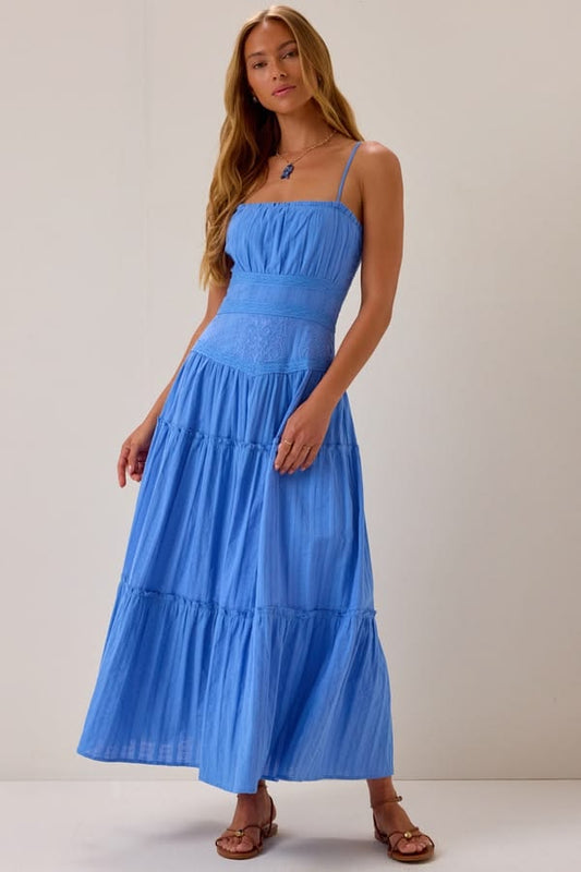 Odette Silk Charmeuse Maxi Dress