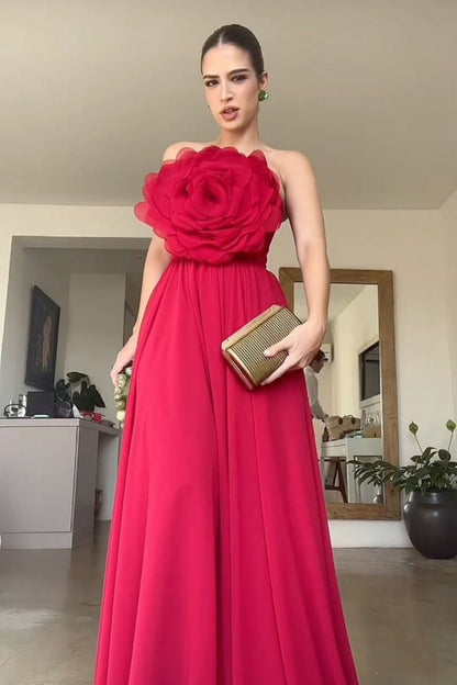 Custom Color ( Special instructions for seller ) Rosalind 3D Floral Ball Gown