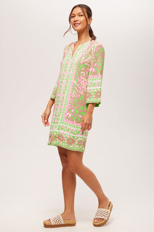 Botanical Zip Dress