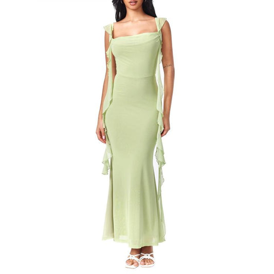 Margot Green Formal Maxi Dress