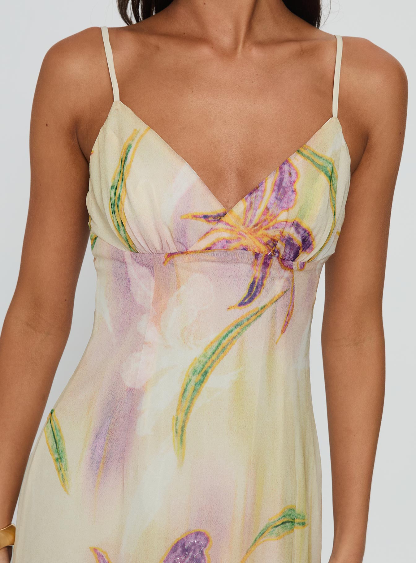Floral / Multi Isakaia Beaded Floral Maxi Dress