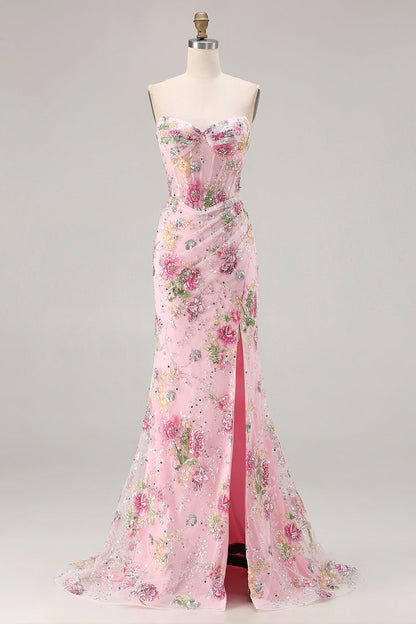 Lilac Margot Sequin Mermaid Gown