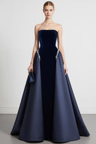 Vivienne Velvet Cape Gown