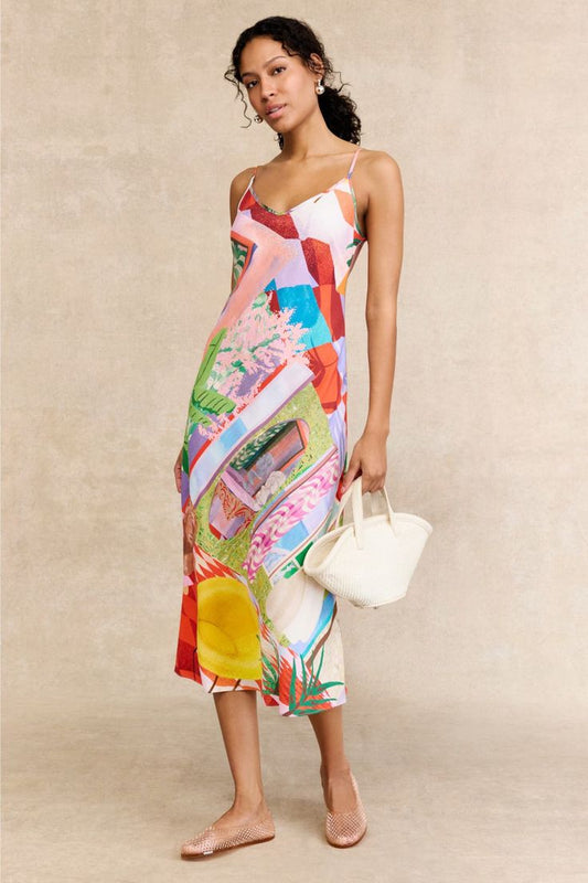 Desire Silk Slip Dress