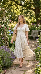Garden Breeze Summer Dress Pdf Sewing Pattern: Relaxed