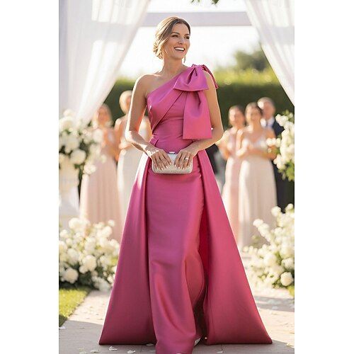 Vivienne One-Shoulder Mermaid Gown