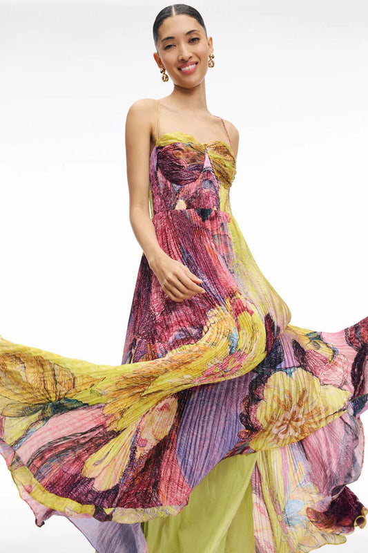 Kiara Silk Charmeuse Dress