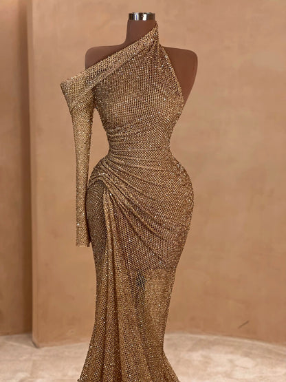 057 Margot Crepe Evening Dress