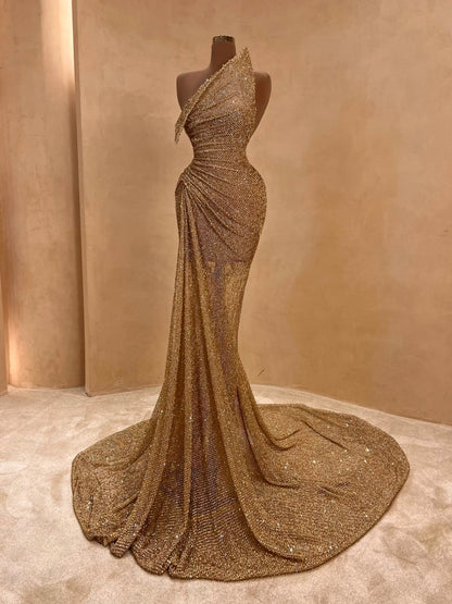 057 Margot Crepe Evening Dress
