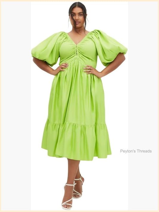 Vivienne Fit & Flare Midi Dress