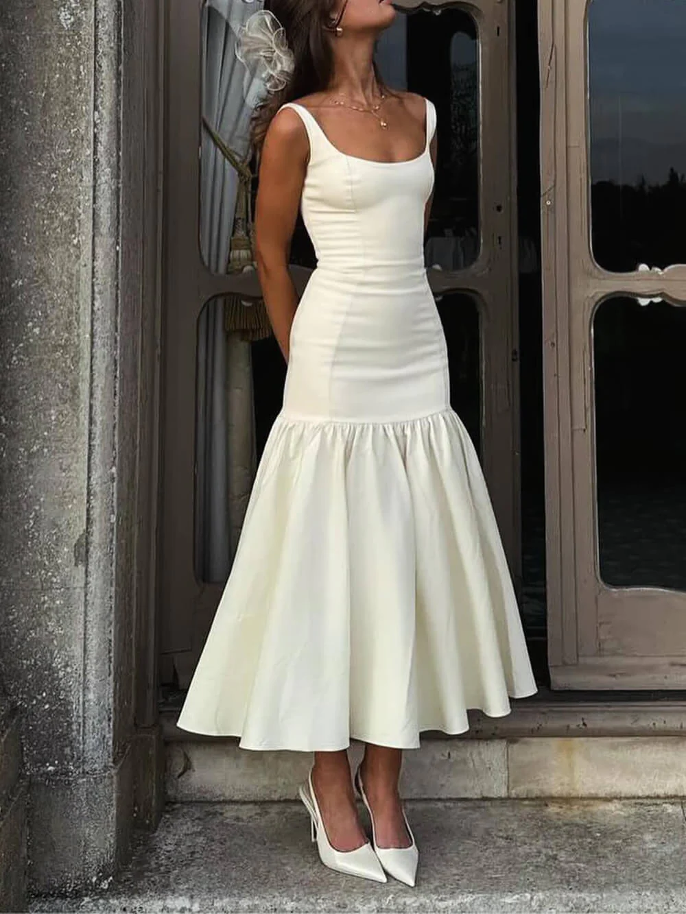 AS PHOTO Arabella Mermaid Ruffle Formal Gown