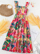Margot Floral Silk Dress
