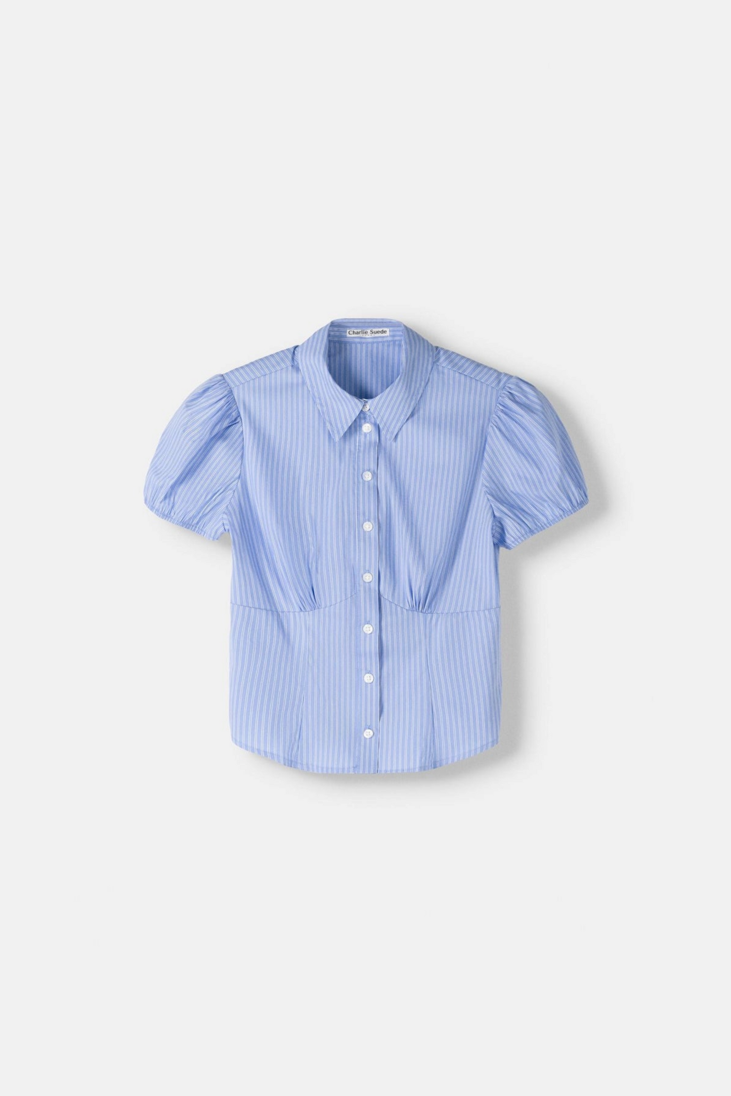 Short sleeve poplin shirt