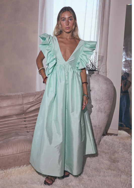 Bailey Aqua Midi Dress
