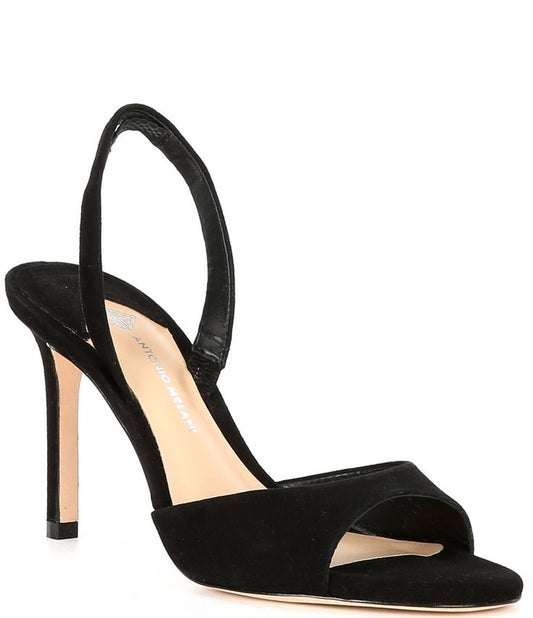 Antonio Melani Lyssa Suede Slingback Dress Sandals - 9