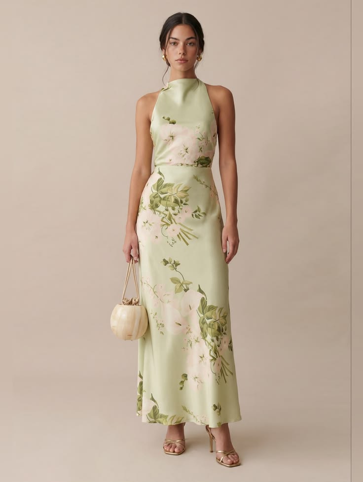Roslyn Silk Maxi Dress