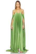 Margot Drama Sleeve Evening Gown