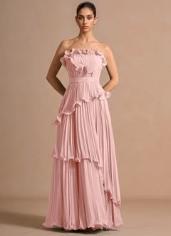 Marieline Powder Blue Maxi Dress