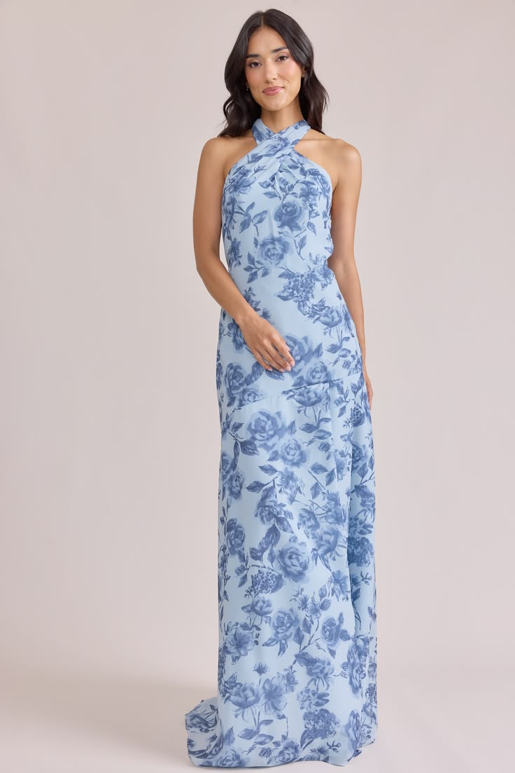 Athena Chiffon Floral Dress
