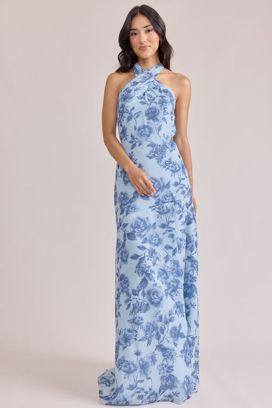 Athena Chiffon Floral Dress