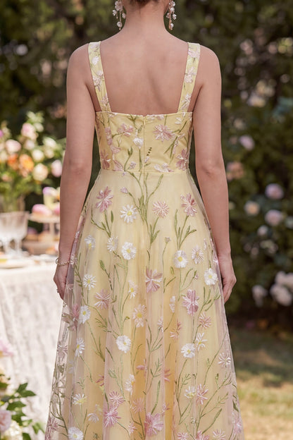 Kleid Margot Floral A-Line Midi Dress