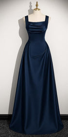 Celeste Satin Evening Gown
