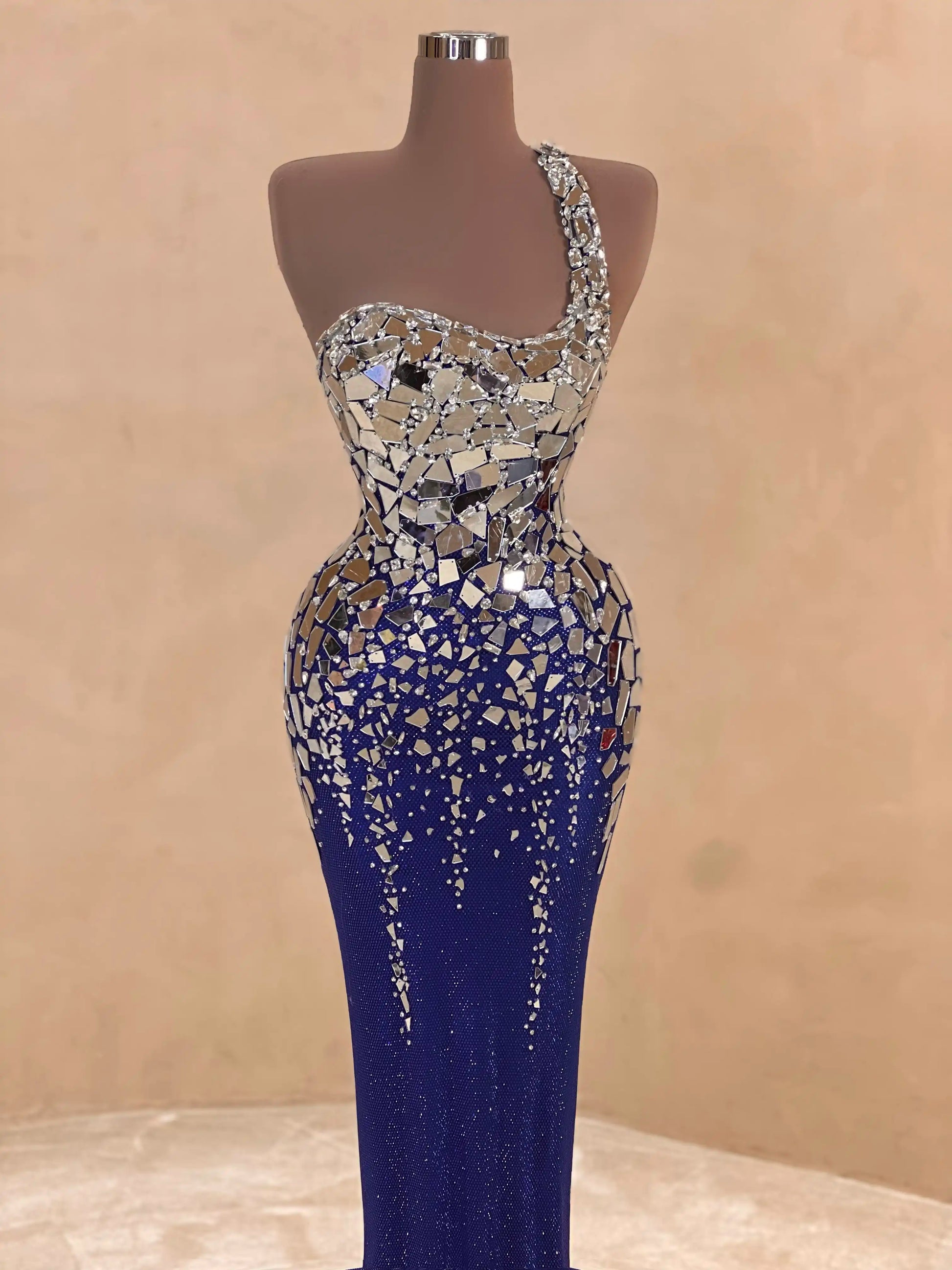 060 Margot Crepe Evening Dress