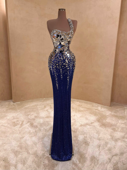060 Margot Crepe Evening Dress