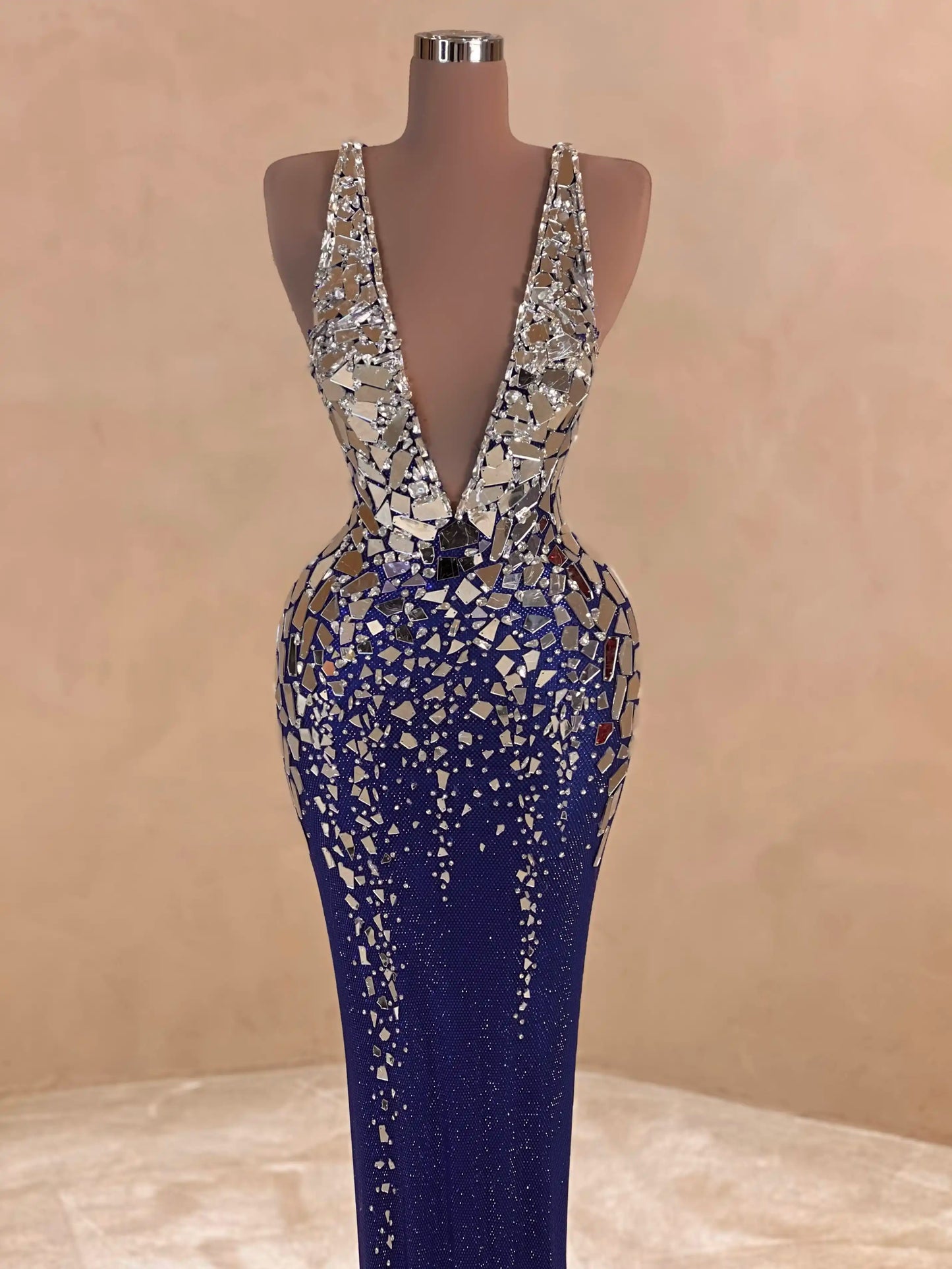 060 Margot Crepe Evening Dress