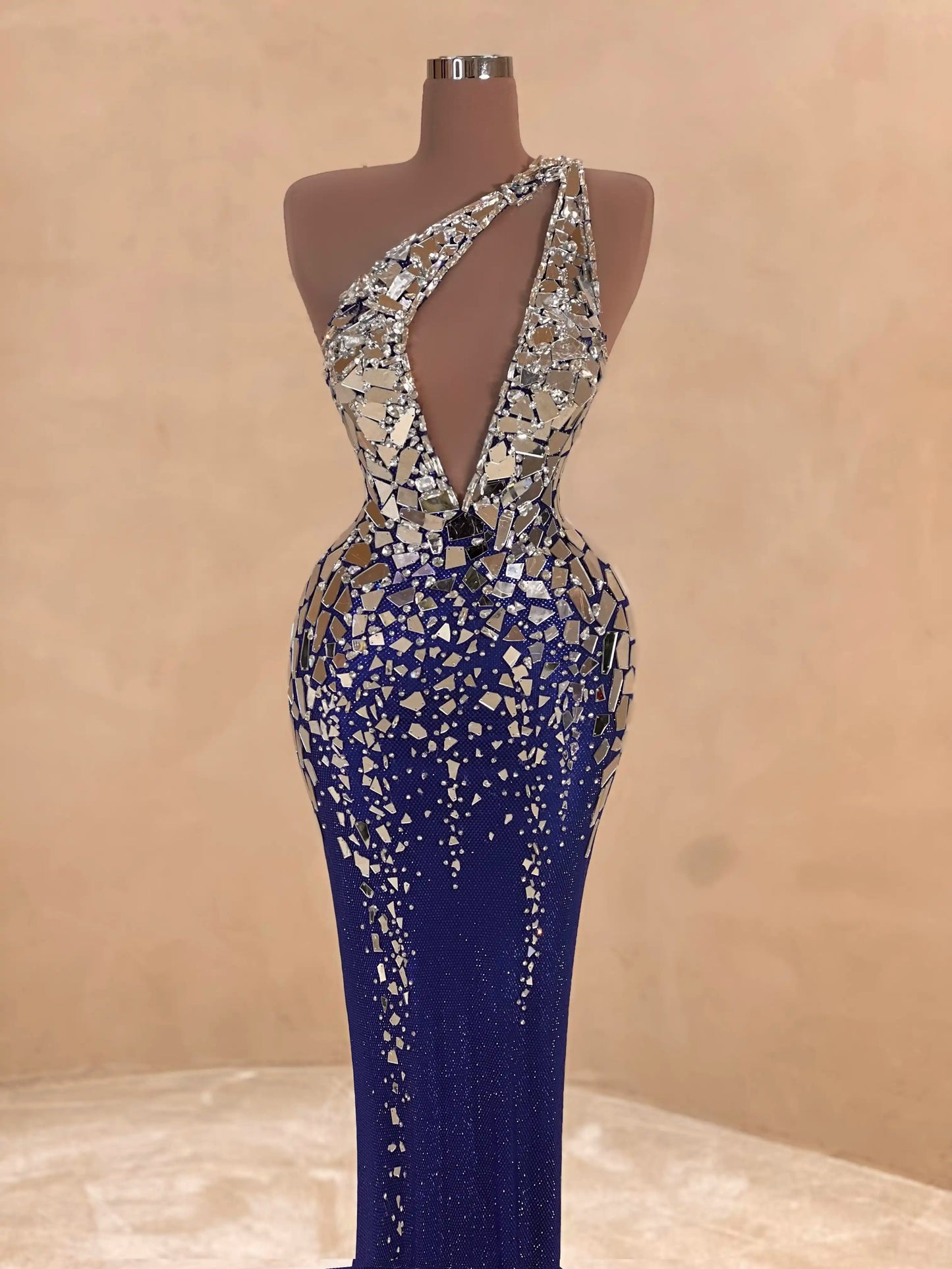 060 Margot Crepe Evening Dress