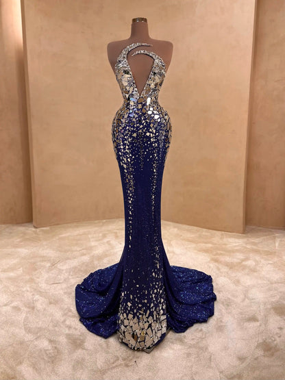 060 Margot Crepe Evening Dress