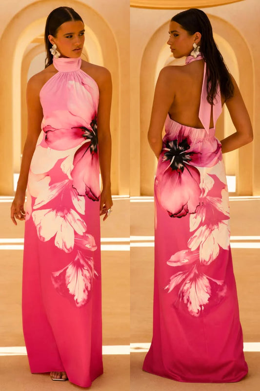 Leia Floral Maxi Dress