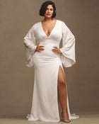 Long-Sleeve Wedding Gown