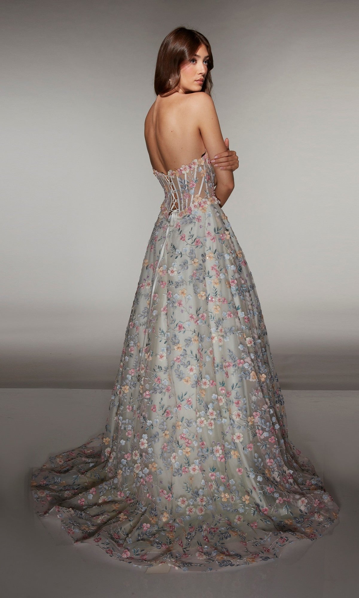 French Pink Margot French Pink Evening Gown