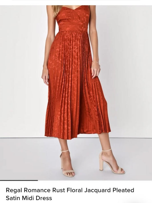 Ophelia Jacquard Midi Dress