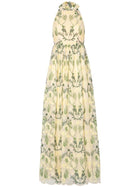 Acanella Linen Maxi Dress in Neutral