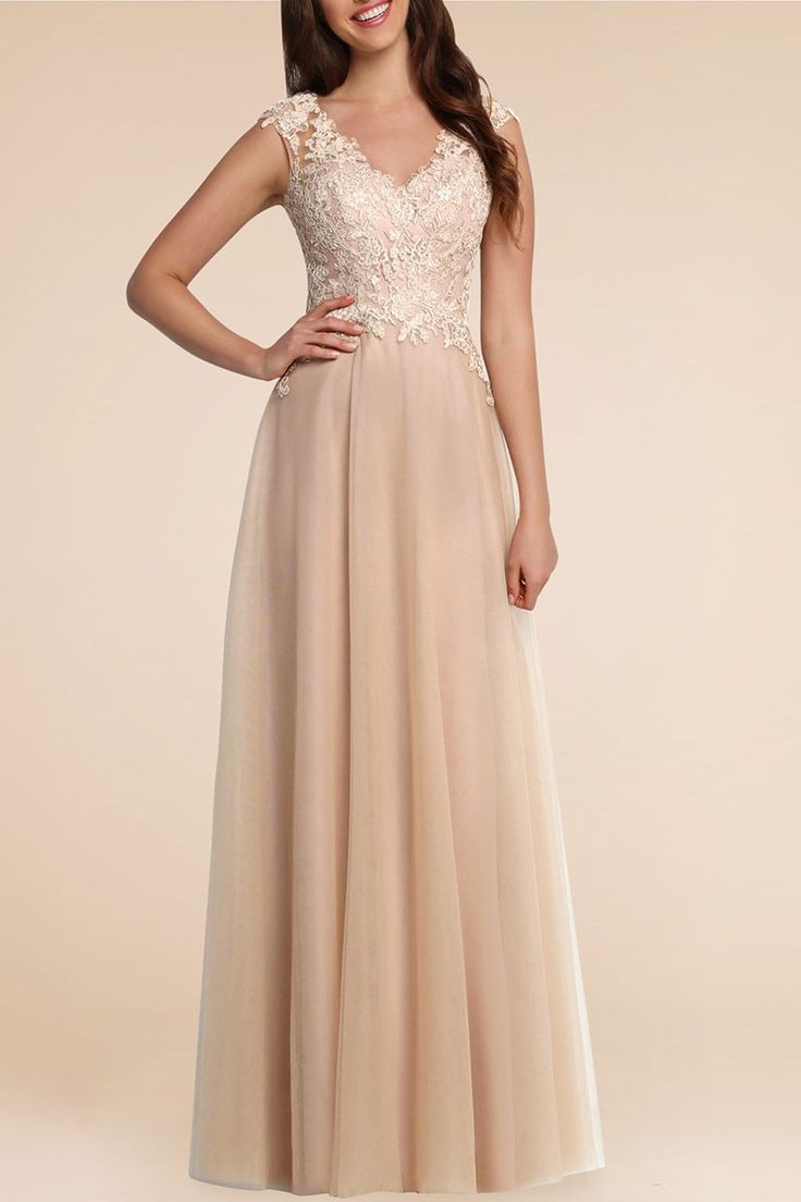 Arabella Lace Chiffon Formal Dress