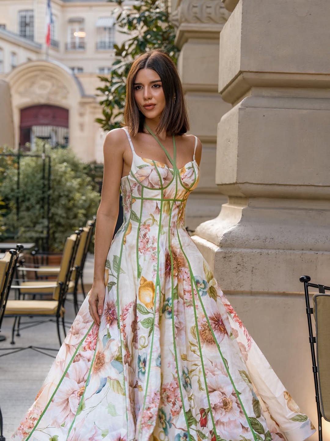Floral Amoréa Floral Midi Dress