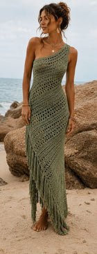 Isadora Crochet Maxi Dress