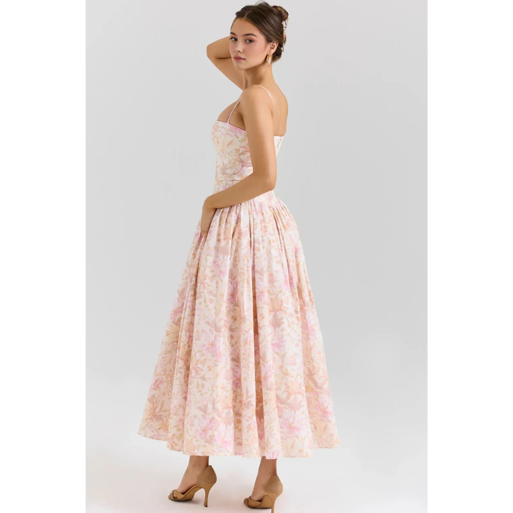 FLORAL MAXI DRESS
