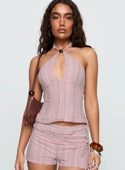 Isla Halter Ring Top