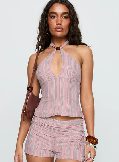 Isla Halter Ring Top