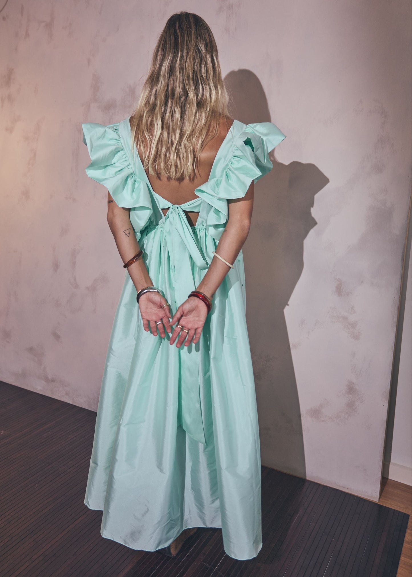 Bailey Aqua Midi Dress